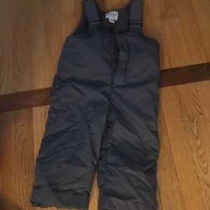 Gray toddler snow pant